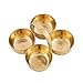 Price comparison product image Shubhkart Choumukha, Handmade Kankavati Muti-Purpose Brass Puja Holder, Four-In-One Kankavati Set