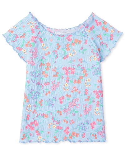 The Children's Place Girls' Short Sleeve Fashion Shirt