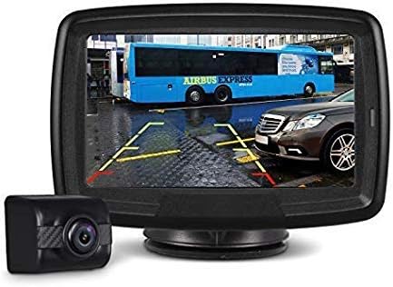 AUTO-VOX Digital Wireless Backup Camera and Monitor Kit TD-2, Stable Signal Reverse Camera Kit with Super Night Vision, IP68 Waterproof Rear View Camera for Truck, Minibus, Van, Trailer