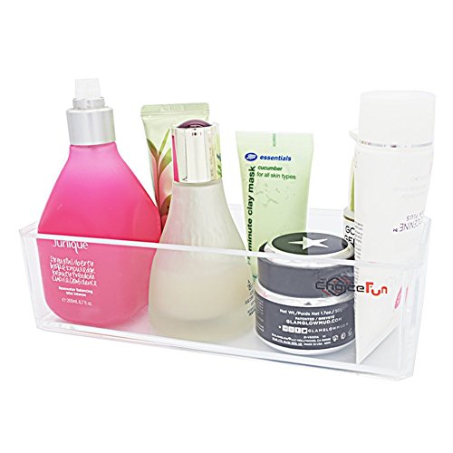 Choice Fun Rectangle Acrylic Box Organizer Storage Case Without Lid 9.2