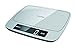 Terraillon Balance de Cuisine, Tare, Conversions Liquides, Revêtement Anti-Trace, Fonction Pause, Portée 15 kg, MyCook 15, Inox