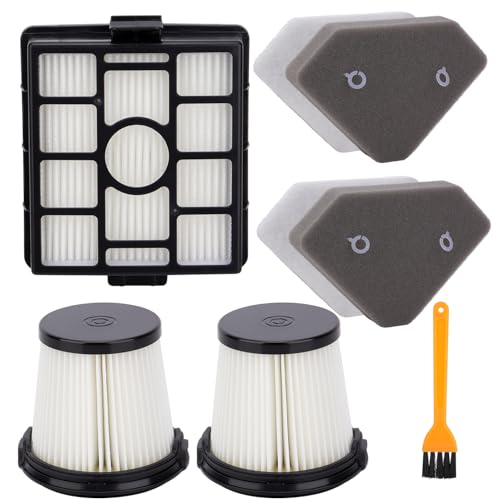 Image of BU3523 BU3521 BU3120 HEPA Filter Compatible with Shark Clean Lightweight Cordless Stick Cleaner -Handheld Vacuum Pre-Motor Auto-Empty System Filters Replacement Parts Accessories