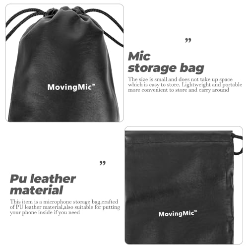 TOYANDONA 4 Pcs Portador De Microfone Bolsa De Microfone Para Academia Caso De Armazenamento De Micr
