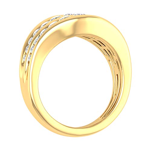 Channel Set Diamond Wedding Band Ring in 14K Gold (1 Carat) (SI1-SI2 Clarity)2