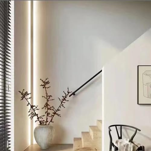 Iluminación de borde de techo sin obras usando moldura LED moderna 7