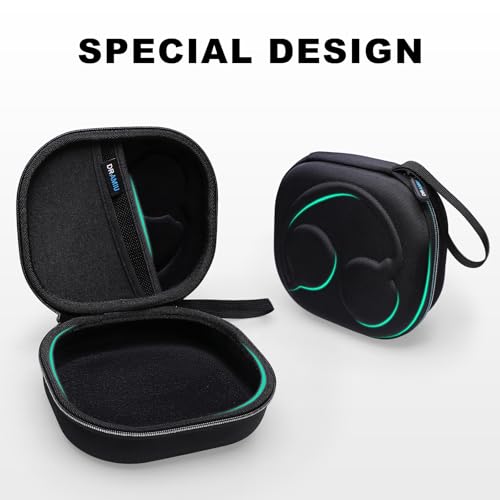 Image of Hard Case for Skullcandy Bluetooth Headphones, Black(Case Only) | for Skullcandy Crusher ANC 2 /Crusher Evo /Crusher 1080 /Crusher 720 /Crusher /Crusher 540 /Hesh ANC /Hesh Evo /Hesh 540 Headphones
