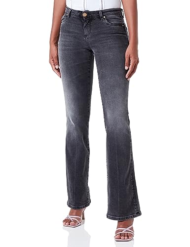 Pinko Pinko Frida Flare Denim Stretch Blac