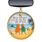 友情 オーナメント,フラットアクリルデコレーション記念品 - フレンド オーナメント クリスマスツリー用 - 女性 姉妹 家族 誕生日 イースター ドア ホーム用