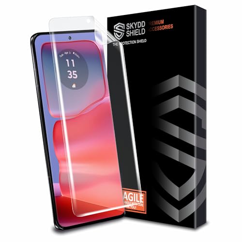 Image of Anti Glare Matte TPU hydrogel Edge to Edge Screen Protector Guard For Motorola Edge 50, Edge 50 Pro and Edge 50 Ultra (6.7 Inch) With Installation Kit | Support Fingerprint | Edge to Edge