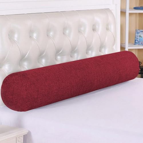 Cuscino ergonomico a rullo cervicale per collo e lombare, per alleviare il dolore, supporto per la schiena, aiuto per il sonno, ideale per viaggi, casa, ufficio, comfort e benessere