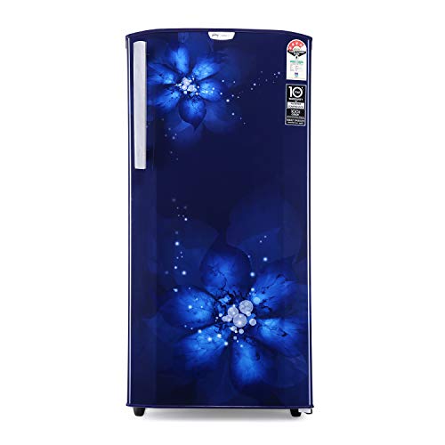 Godrej 192 L 4 Star Inverter Direct-Cool Single Door Refrigerator (RD EDGENEO 207D 43 THI ZN BL, Zen Blue, Turbo Cooling Technology, 2022 Model)