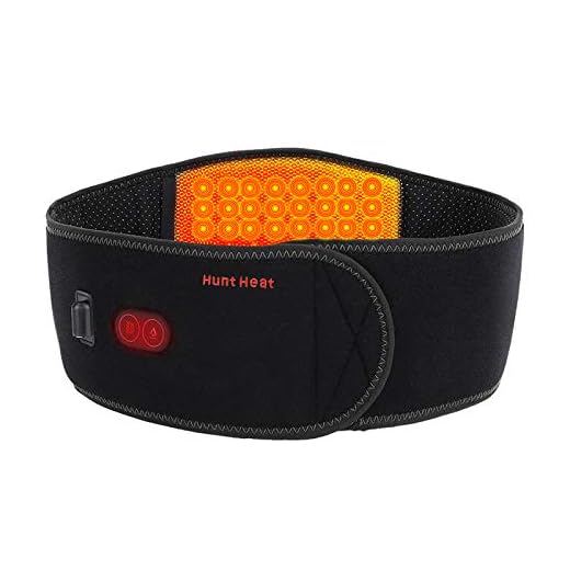 Extra Large53" Heating Pad Back Massager for Lower Back Pain, Portable 7.4V Battery Far Infrared Heat Therapy Massager, Heated Waist Belt Back Brace Wrap for Back Pain and Cramps Relief Lumbar