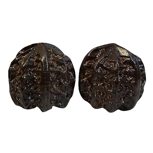 SciAza Bolas de Baoding Bolas de Salud Chinas Fitness Ball, Yaibai Walnut Ejercicio Dedo Ejercicio para Arreglar la Pelota, Practicar Balonmano(Color:C,Size:)