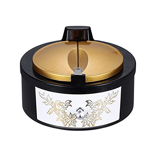 AAZZ High-End-intelligenter automatischer Induktions-Aschenbecher mit Deckel Smart Aschenbecher Winddichte Aschenbecher-Aschenbecher for Zigaretten aschenbecher für drinnen Cover