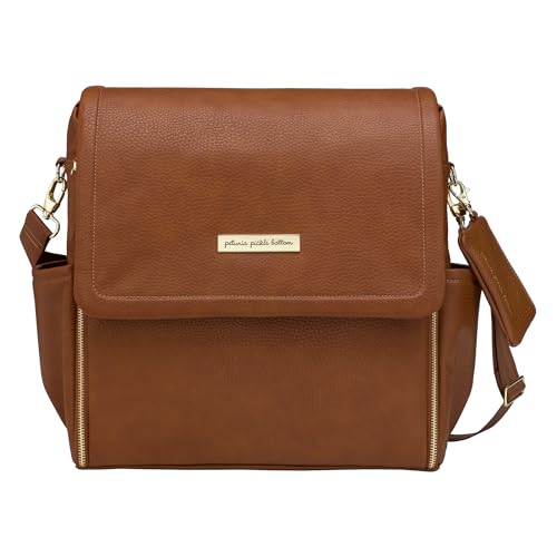 Petunia Pickle Bottom Boxy Backpack, Diaper Bag, Stylish Baby Bag, Spacious Backpack, On-The-Go Moms, Cedar