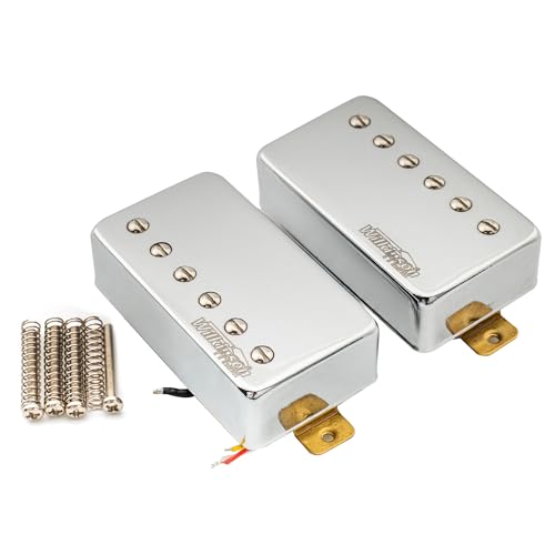 Wilkinson Série M WOCHB Céramique Micros Humbucker Pickups Set Chrome – vue 6