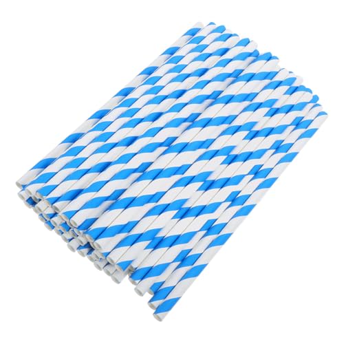 OSOLADY Palitos Material Papel 100 Unidades de Papel para Algodón de Azúcar Color Azul para Máquina Automática Comercial para Bodas y Fiestas de Cumpleaños