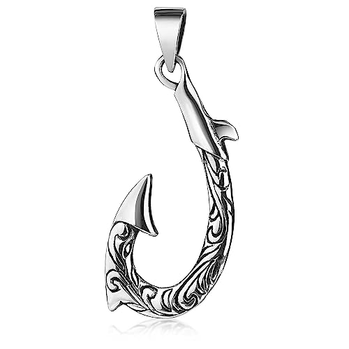 MATERIA by Matthias Wagner Herren Anhänger Silber 925 Angelhaken - Angler Schmuck KA-23 MATERIA by Matthias Wagner Herren Anhänger Silber 925 Angelhaken - Angler Schmuck KA-23