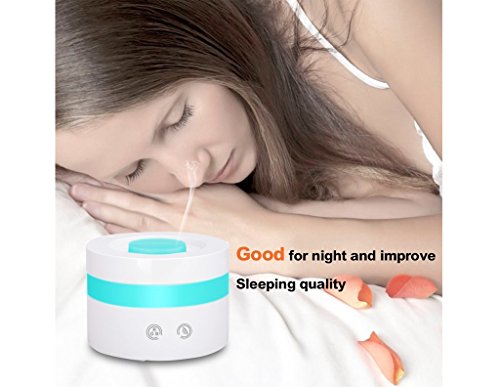 Actpe Portable Travel-Size Usb 100Ml Aroma Essential Oil Diffuser Ultrasonic Air Humidifier Ultrasonic Cool Mist For Car Bedroom Baby Kids Home Office Spa #TOP4