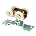 Prime-Line Products N 7410 Pocket Door Roller Assembly, 1 in., Convex, Plastic Tires, Steel Bracket