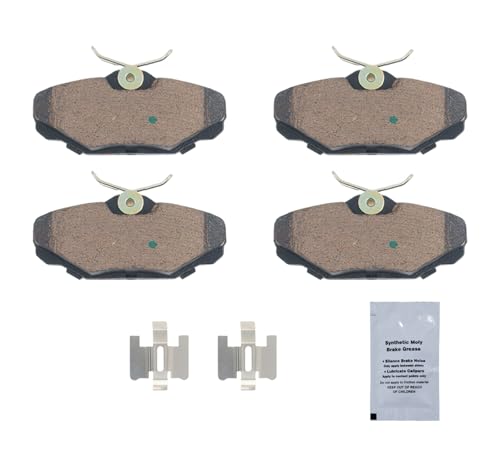 Image of HUSCH D610 Rear Ceramic Brake Pads Kit Fit For Ford Taurus 1993-2005, For Lincoln Continental 1993-2002, For Mercury Sable 1993-2005