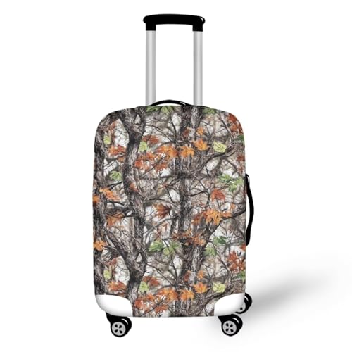 Branches Luggage Cover protector Washable Suitcase Cover Baggage Cover Travel Elastic Spandex Suitcase Protector Easy Identify Luggage Suitcase Sleeve Fits 28 to 32 Inch