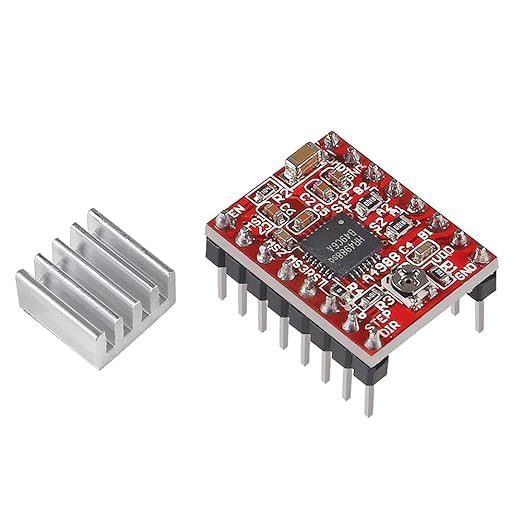TESTIN ELECTRONICS A4988 Driver – Stepper Motor Driver for 3D