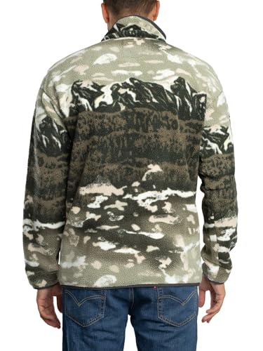 Columbia Men's Helvetia Ii Printed Half Snap Fleece3