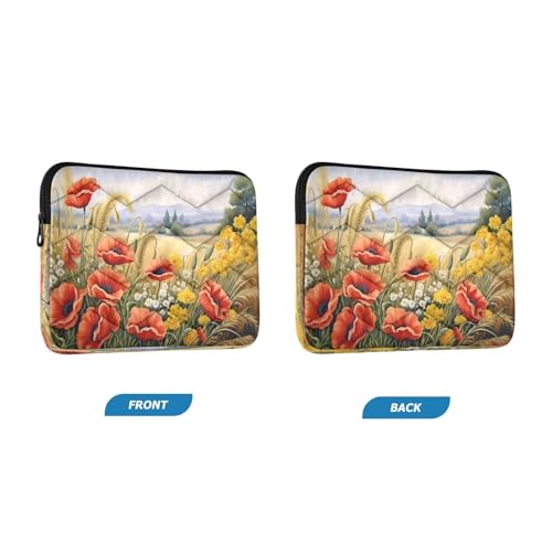 Funda para portátil de 13-14 pulgadas con diseño de acuarela miniatura 2