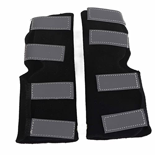 FILFEEL Dog Rear Leg Brace 2Pcs Dog Leg Joint Wraps Arthritis Sprain Support Dog Leg Braces for Back Leg (M.)