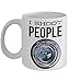 NA I Shoot People Mug La Taza con Lente de cámara es un Gran Regalo para Nikon, Cano, 11 oz