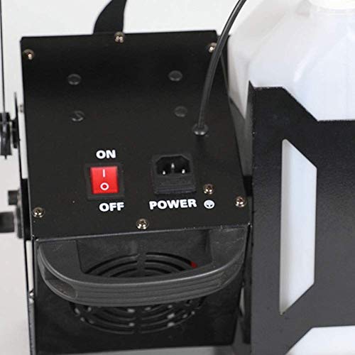 Máquina de nieve profesional para DJ y fiestas, 600 W, control remoto inalámbrico y por cable, efecto copos de nieve de espuma miniatura 6