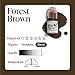 Perma Blend - Forest Brown - Microblading Ink for Permanent Eyeliner - Professional Tattoo Ink - Neutral Medium Brown Tattoo Ink Makeup - Vegan (0.5 oz)
