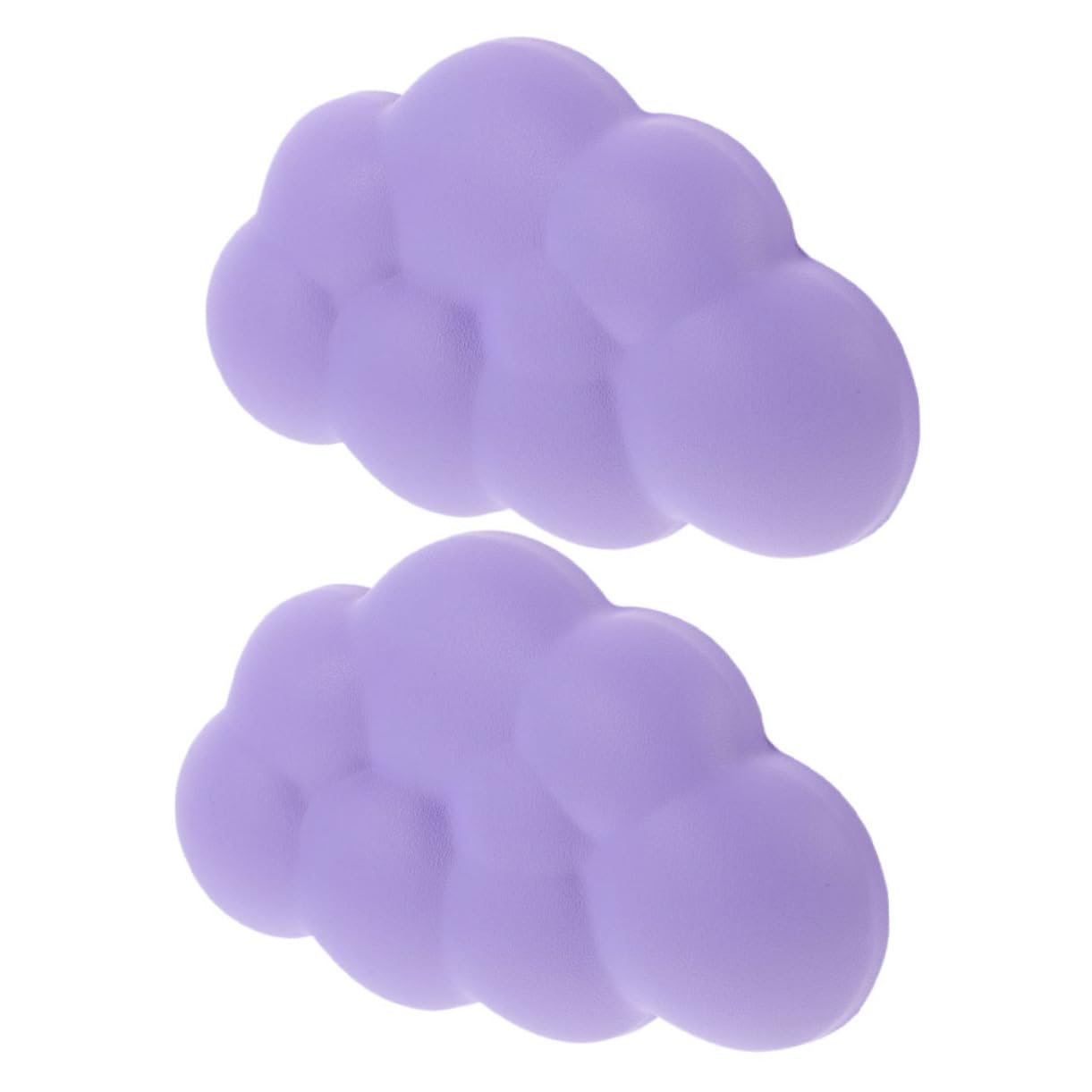 Tofficu 10 Pièces repose clavier repose main clavier repose poignet clavier repose-poignet support de poignet pour clavier repose-clavier de bureau antidérapant les nuages pavé de clavier