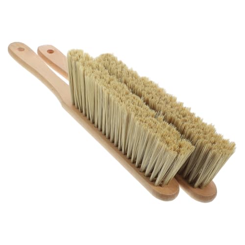 Beavorty 2pcs Cleaning and Dusting Soft Bristle Brush Small Broom Hand Brush Cleaning Brush Dusting Brush Hand Broom Brush Cleaning for Household Use Carpet Brush Sand Brush Dust Broom