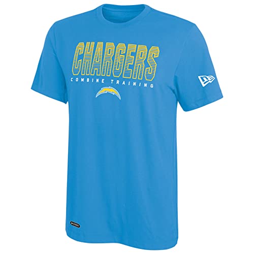 New Era NFL Mens Team Pride Dri-Tek Short Sleeve T-Shirt Los Angeles Chargers 24 XX-Large