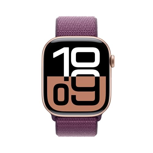 image for Apple Watch Series 10 [GPS 46mm case] Smartwatch with Rose Gold Alumin