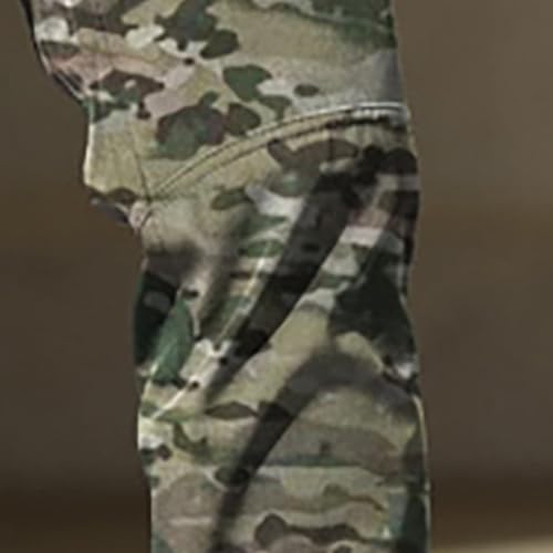 Men's Tactical Cargo Pants Work Lightweight Stretch Fit Waterproof Ripstop Pockets Hiking Hunting Military Trousers3