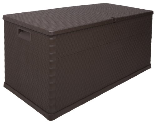 Ondis24 große Kissenbox Gartenbox Terrassenbox Gartenmöbelbox Rattan...