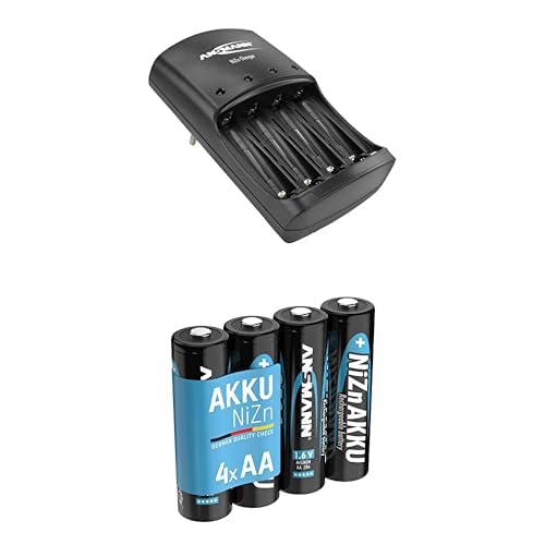 Ansmann Nickel-Zink Ladegerät Akku + Akku Mignon AA LR06 (1.6V) Ansmann Nickel-Zink Ladegerät Akku + Akku Mignon AA LR06 (1.6V)