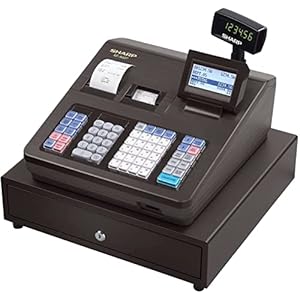 Sharp XE-A407 Thermal 99 Dept Cash Register