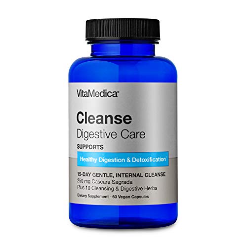 VitaMedica Cleanse with Cascara Sagrada & Cleansing Herbs, 60 Vegetarian Capsules