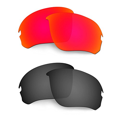 Lentille de rechange pour Oakley Flak Draft des lunettes de soleil polarisé noir