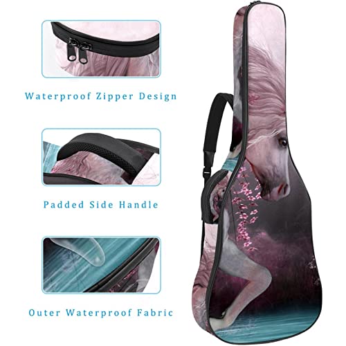 Hondank Housse de protection rembourrée pour guitare acoustique classique Motif licorne Rose, Multicolor 01, 42.9×16.9×4… - Les Beatles, Paul McCartney, John Lennon, RIngo Starr, George Harrison Hondank Housse de protection rembourrée pour guitare acoustique classique Motif licorne Rose, Multicolor 01, 42.9x16.9x4… – Image 5