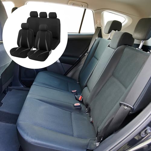 Couvre siège auto Mobestech en polyester avec housse appuie-tête et soutien lombaire - 4