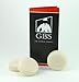 G.B.S 97% All Natural Shave Soap Set for Men, Cedar & Pine, Sandalwood, Bay Rum, Pack of 3