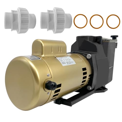 Buxatina W3SP2615X20 Single Speed 2 HP 115/230V Super Pool Pump Replacement for Hayward SP2615X20 Super Inground Pool Pump for In-Ground Swimming Pools and Spas