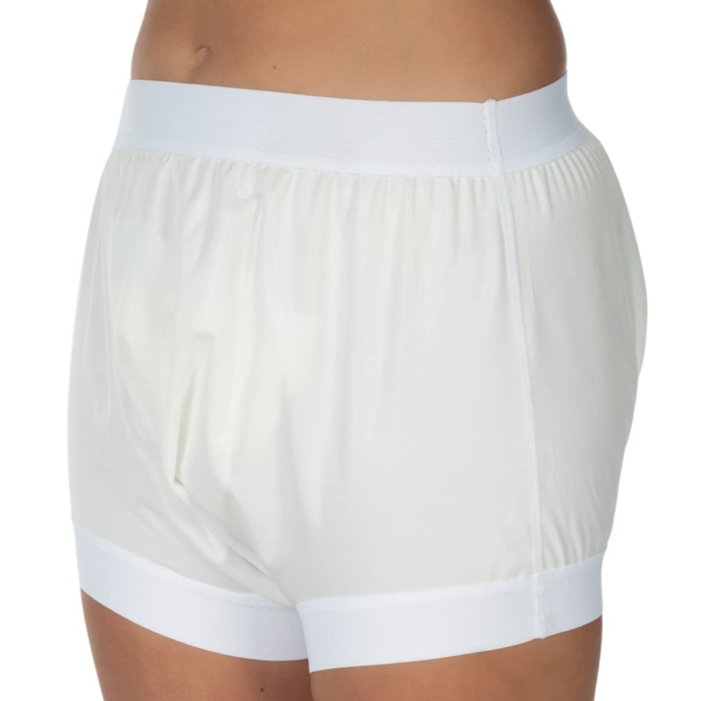 Suprima PU nietrzymanie moczu slipy forma wsuwana art. 1-217-000 (unisex) - rozm. 50 - biały