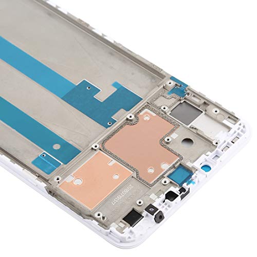 Marco medio para Xiaomi Mi MAX 3 pieza de reparación con bisel blanco 4