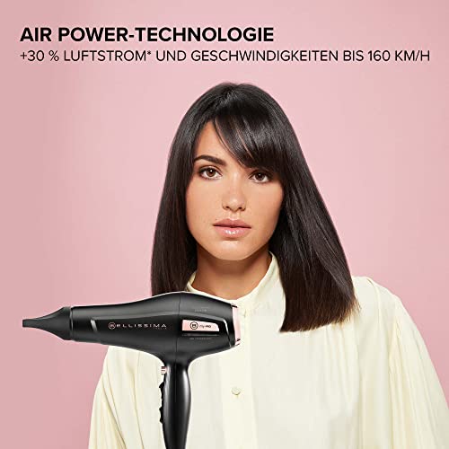 Bellissima My Pro P3 3400 Haartrockner mit professionellem Wechselstrommotor, Ionentechnologie für weiches, feuchtes und strahlendes Haar… – Ansicht 3